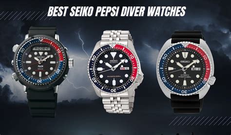 seiko divers vs rolex pepsi|Seiko Pepsi diver watch.